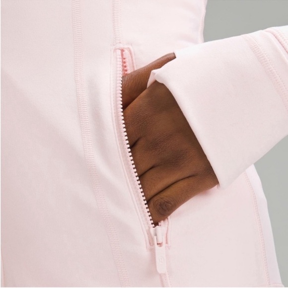 Sold out Lululemon Define Jacket *Nulu Strawberry Milkshake sz 12 Like New - Picture 6 of 11